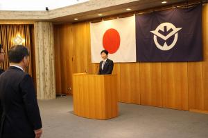 課長級昇任者への訓示