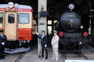 津山まなびの鉄道館視察