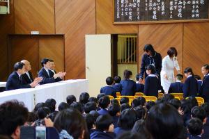 里庄町立里庄西小学校入学式