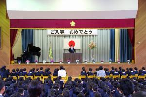 里庄町立里庄西小学校入学式