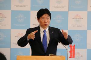 定例記者会見