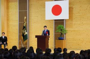 県立岡山朝日高等学校入学式