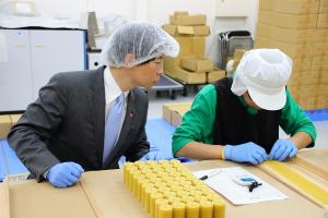 障害者雇用企業視察〔株式会社ビーハッピー〕