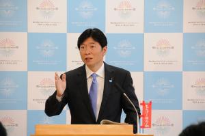 定例記者会見