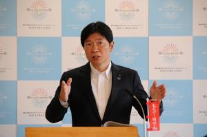 定例記者会見