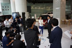 三菱自動車工業株式会社訪問〔ぶら下がり取材〕