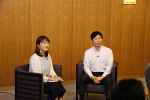 県政広報番組収録