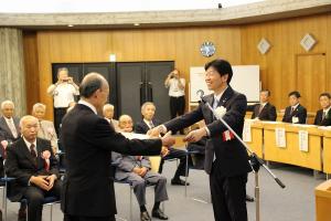 永年勤続町内会長・区長等知事表彰式