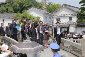 G7（先進7か国）倉敷教育大臣会合〔美観地区散策〕