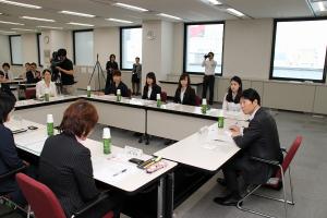 知事と一緒に生き活きトーク