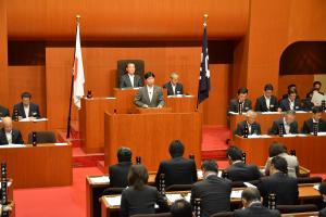 県議会6月定例会開会