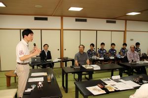片鉄ロマン街道サイクリング〔関係市町長等との意見交換会〕