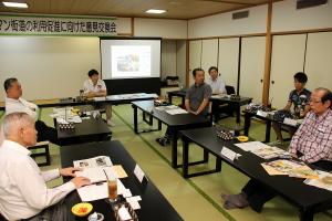 片鉄ロマン街道サイクリング〔関係市町長等との意見交換会〕