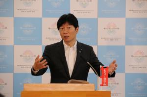 定例記者会見