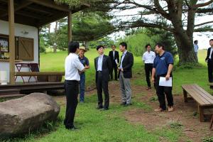 岡山・広島両県知事会議〔視察〕