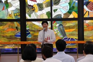 岡山－台北線就航記念行事〔就航記念式〕