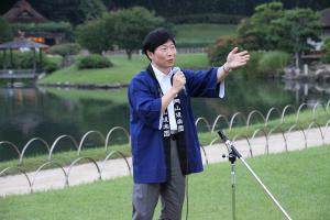 岡山後楽園夏の幻想庭園オープニングセレモニー