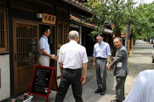 新庄村コワーキングスペース咲蔵家.視察