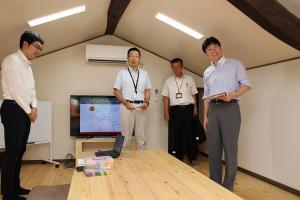 新庄村コワーキングスペース咲蔵家.視察