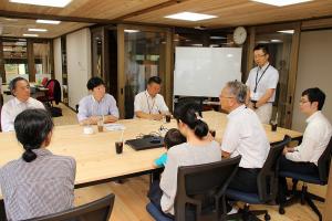 新庄村コワーキングスペース咲蔵家.視察