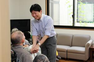 知事と一緒に生き活きトーク〔視察〕