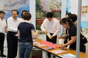 台湾美食展視察