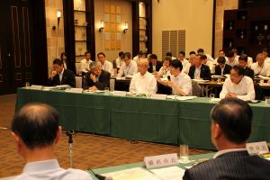 備前県民局管内知事・市町長会議