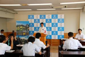 晴れの国おかやまデスティネーションキャンペーン共同記者会見
