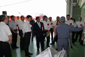 岡山県消防防災航空センター開所式・施設見学会