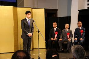 岡山県三木記念賞授与式・レセプション
