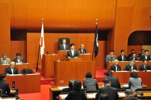 県議会9月定例会代表質問