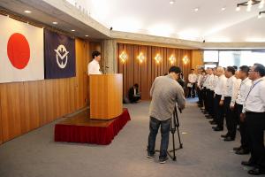 職員訓示