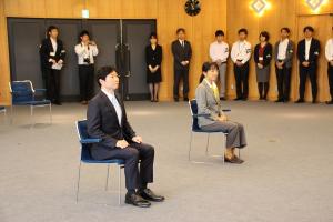 岡山県知事選挙当選証書付与式