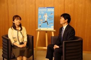県政広報番組収録