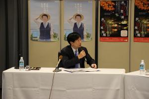 知事と岡山市長との懇談会