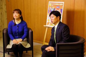 県政広報番組収録