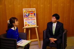県政広報番組収録
