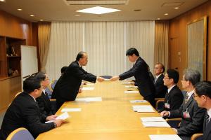 岡山県スポーツ振興議員連盟からの要望