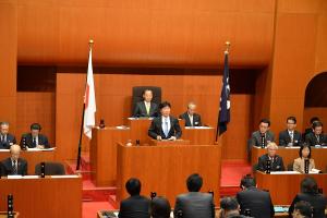 県議会11月定例会代表質問