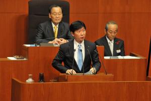県議会11月定例会代表質問