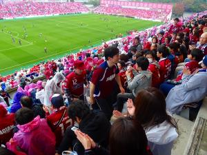 ファジアーノ岡山J1昇格プレーオフ決勝応援