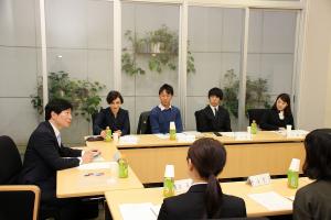 知事と一緒に生き活きトーク（テーマ：魅力ある県内企業への就職）