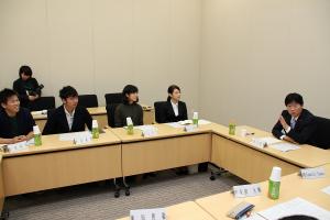 知事と一緒に生き活きトーク（テーマ：魅力ある県内企業への就職）