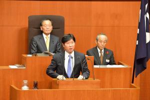 県議会11月定例会閉会