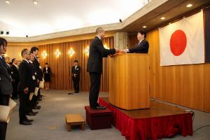 職員知事表彰式