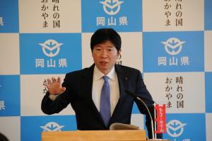 定例記者会見
