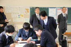 学校視察〔県立和気閑谷高等学校〕