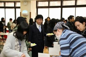 学校視察〔県立岡山城東高等学校・英語集中合宿〕