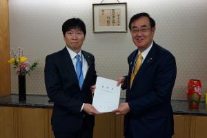 原田総務副大臣訪問