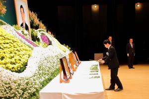 故石垣正夫前新見市長お別れの会